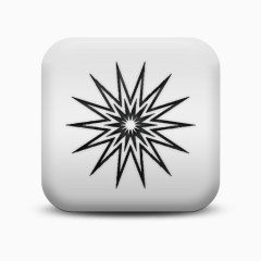 不光滑的白色的广场图标自然奇迹的亮光Natural-wonders-icons