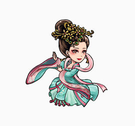 图标剪影手绘素材