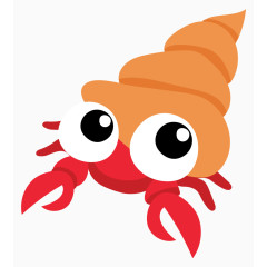 卡通螃蟹