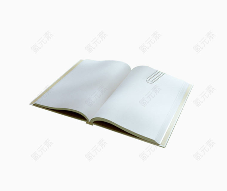翻开的书