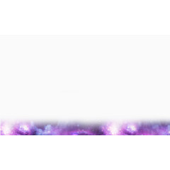 紫色星空花边