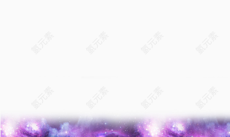 紫色星空花边