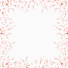 樱花边框