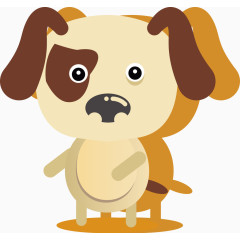 卡通小狗素材免费下载