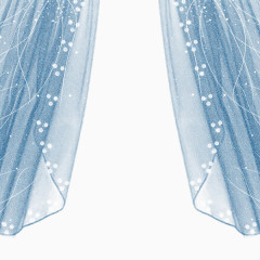 蓝色窗帘