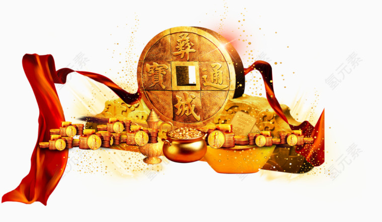 黄金红丝绸