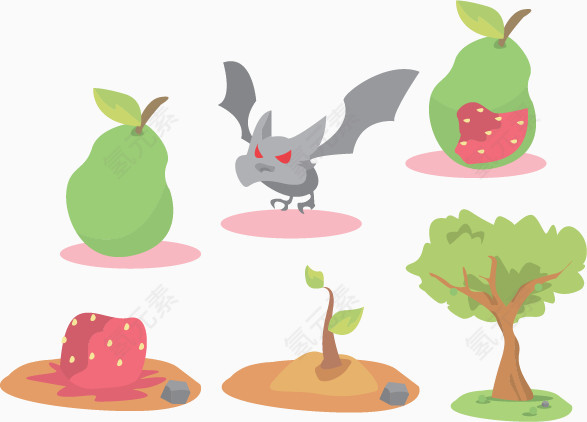 矢量图种树结果