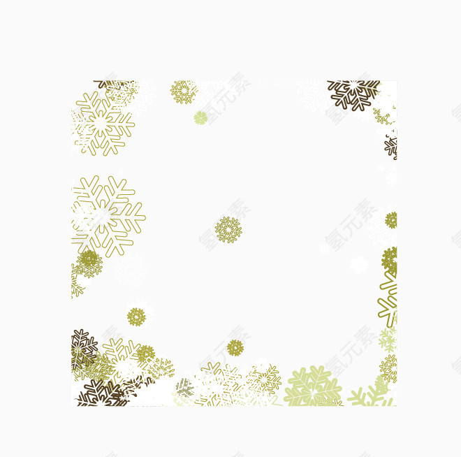 卡通手绘花边框