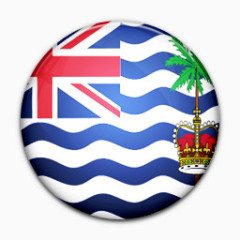 国旗的英国印度海洋领土world-flag-icons