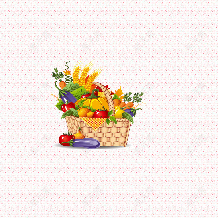 一篮子蔬菜
