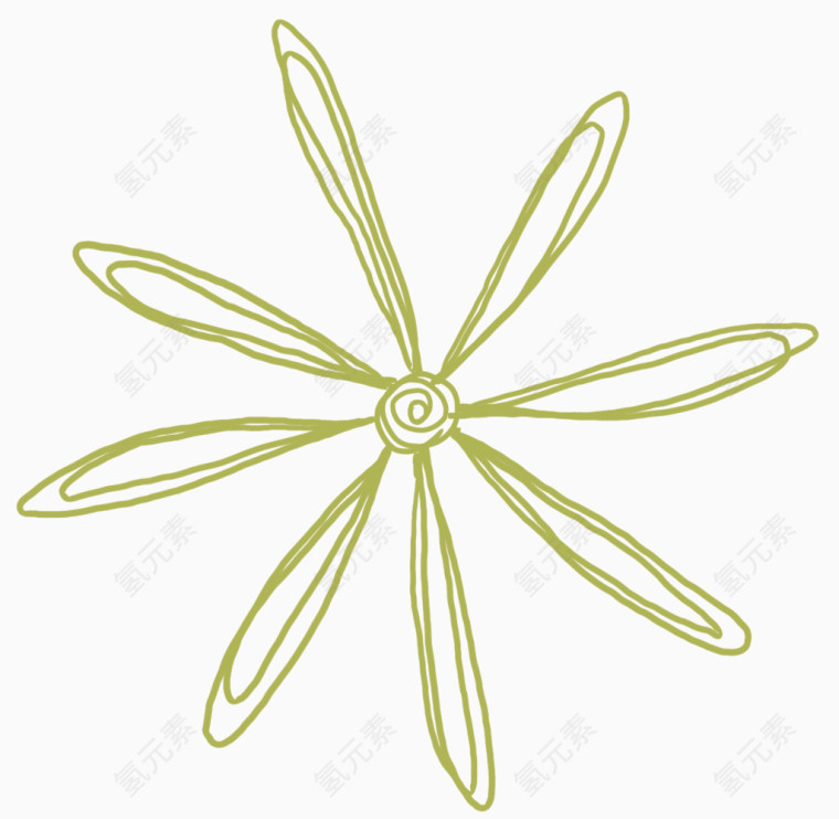 彩色线条素材几何形状素材
