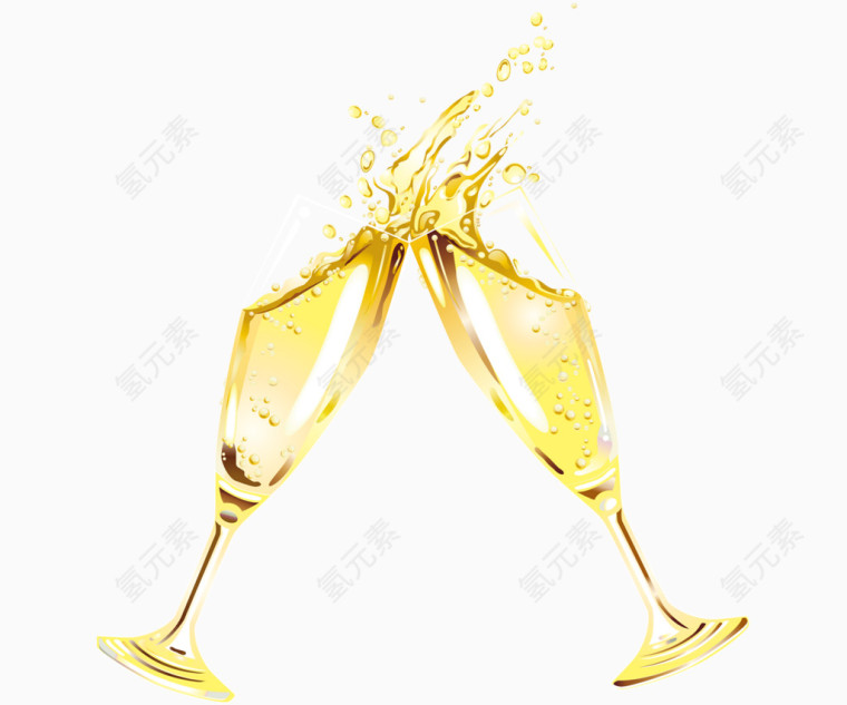 香槟酒饮品起泡酒气泡酒