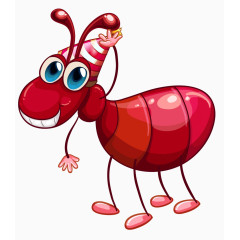 卡通手绘蚂蚁
