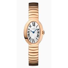 卡地亚金色椭圆腕表手表女表