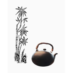 中国风古典茶壶茶杯