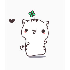 可爱卡通小猫咪
