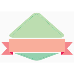 薄荷绿色标题框