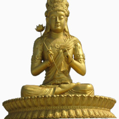 经典佛像PNG透明图片