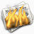 燃烧火火焰新闻newsfire