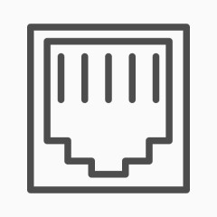 计算机端口计算机端口图标互联网网络端口图标线图标港口30硬件线路图标