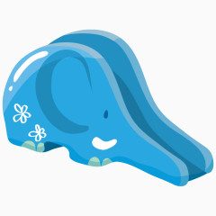 卡通体育锻炼器材滑梯