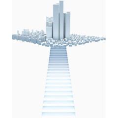 云层上方的建筑