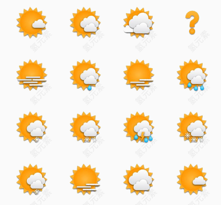 天气情况描述标识