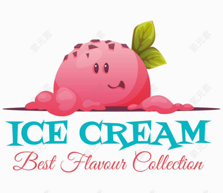 甜品冰淇淋雪糕矢量设计