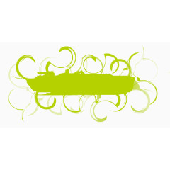 矢量手绘文本标题框