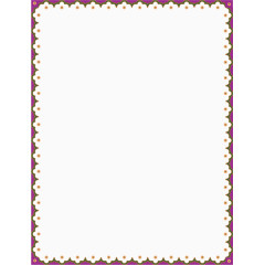 细边花纹边框
