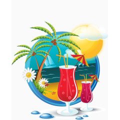 理想中的海边风景