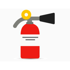 灭火器卡通矢量素材