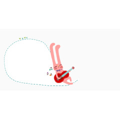 兔子手绘对话框