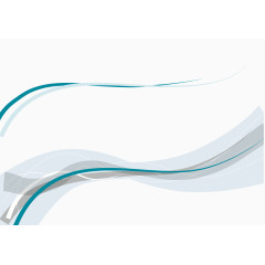 彩色飘逸彩带背景矢量