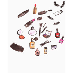 手绘卡通指甲油