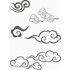 黑线祥云