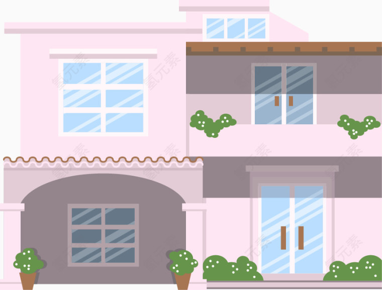 精美建筑设计矢量素材