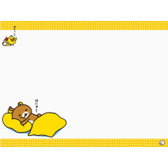 快乐小熊PPT背景