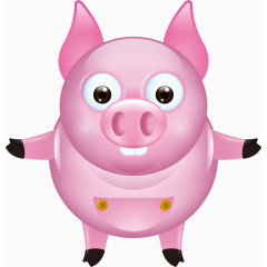 粉色小猪
