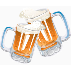 啤酒扎啤饮料玻璃杯透明杯