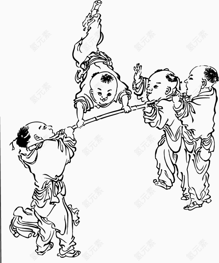 中国风民间游戏