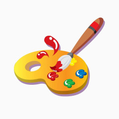 卡通画板PNG素材