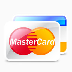 信贷卡片万事达卡glossy-e-commerce-icons