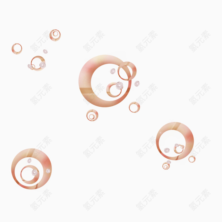 漂浮圆形