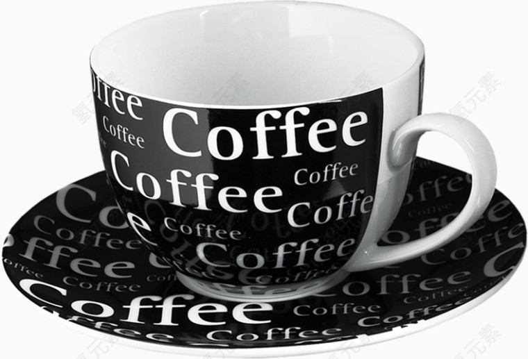 咖啡杯与咖啡