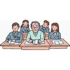 高考场景创意插画