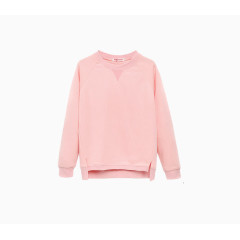 圆领宽松休闲外套