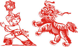 剪纸矢量