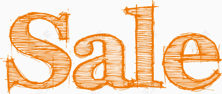 特价促销字母创意sale