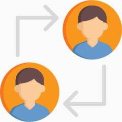 公司团队商务使用免抠图标icon